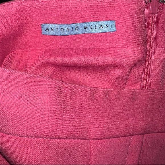 Antonio Melani Bubble Gum Pink Girly Pencil Skirt Size 8 - Picture 5 of 9